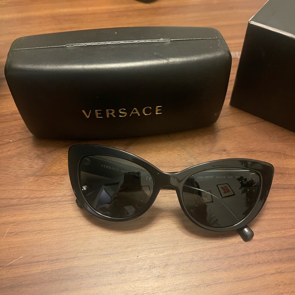 Versace cat eye sunglasses